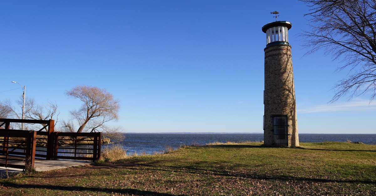Asylum Point Lighthouse in Oshkosh