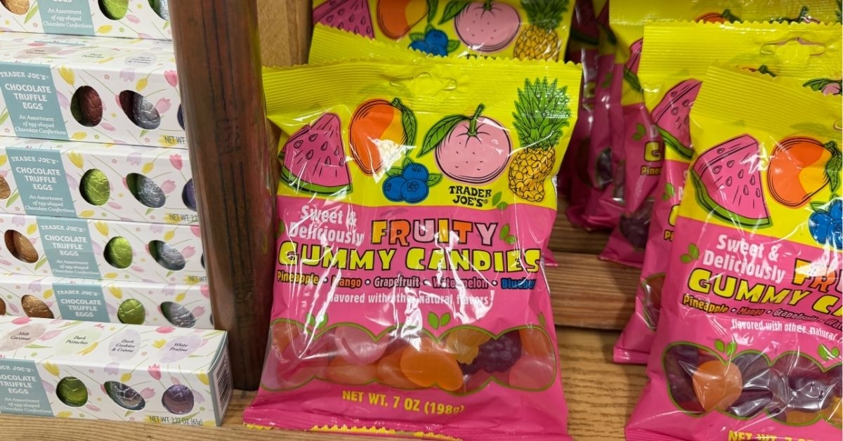 fruity gummy candies