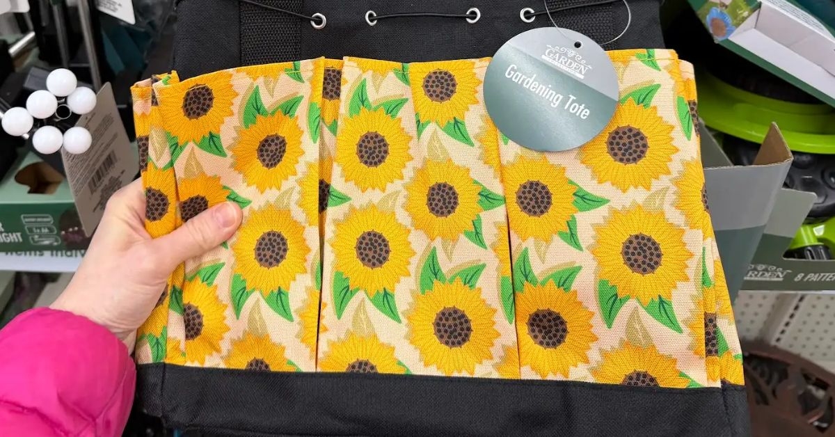 garden tote bag