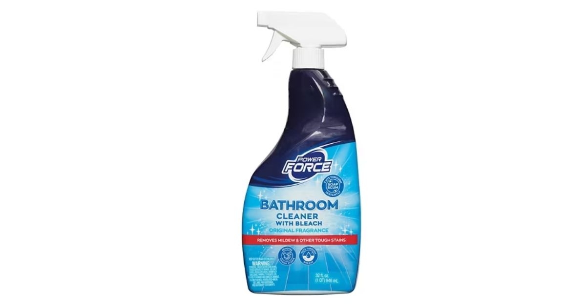 Power Force Bathroom Cleaner Bleach