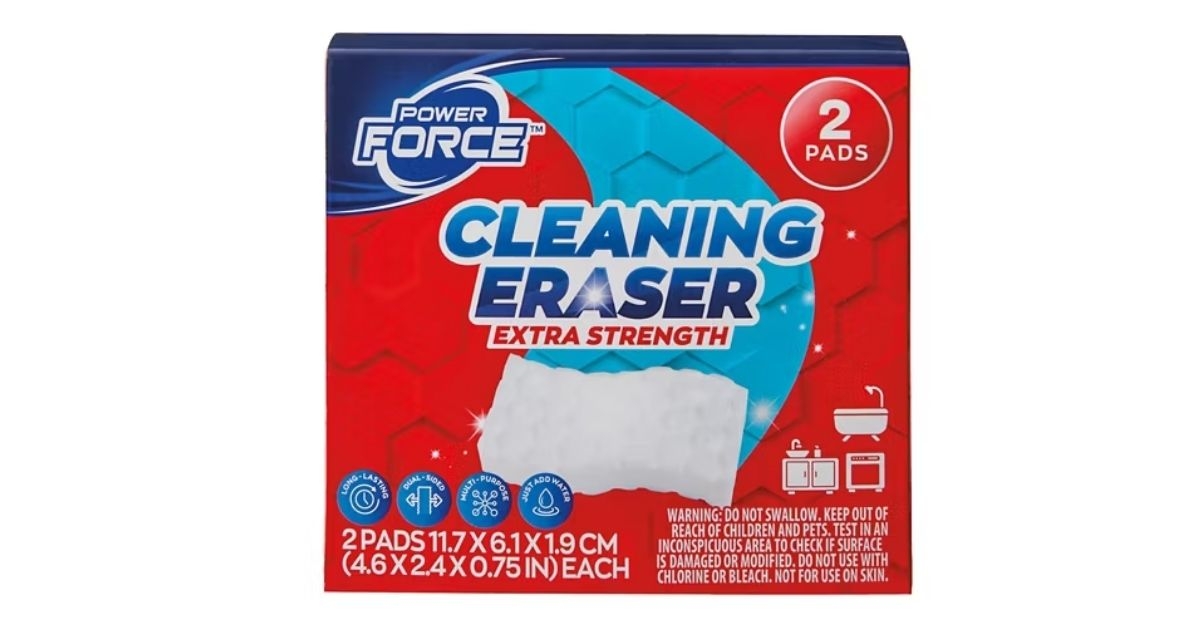 Power Force Cleaning Eraser Pads