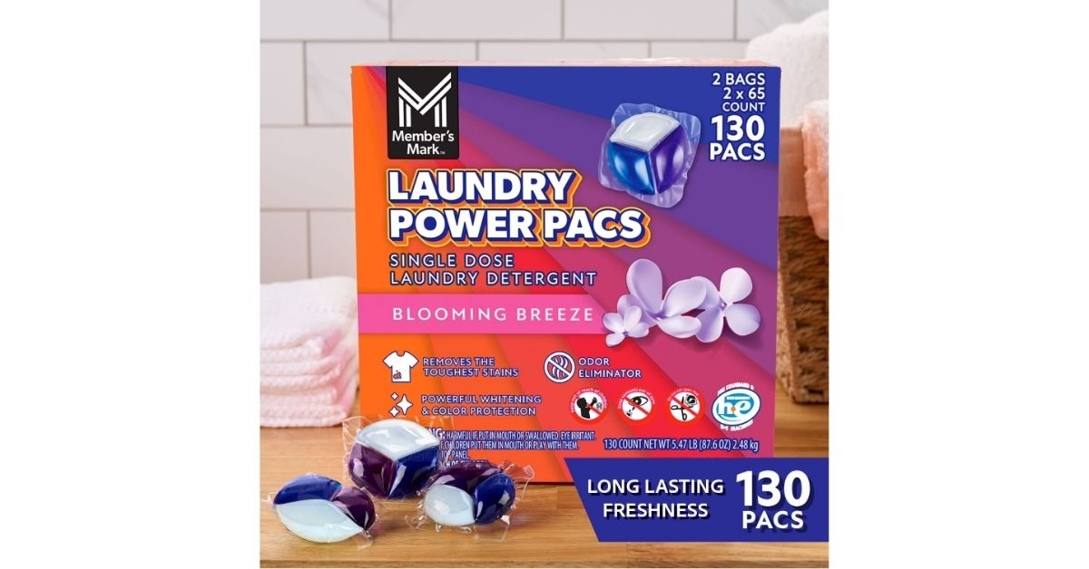 members mark laundry detergent power pacs