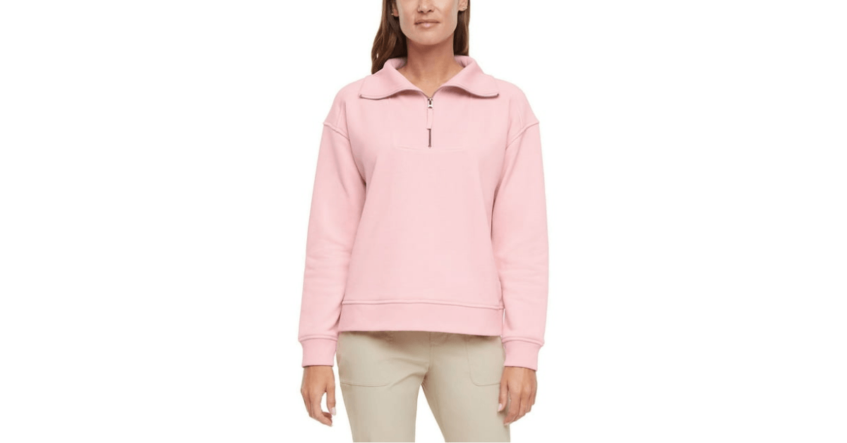 eddie bauer womens quarter zip pullover