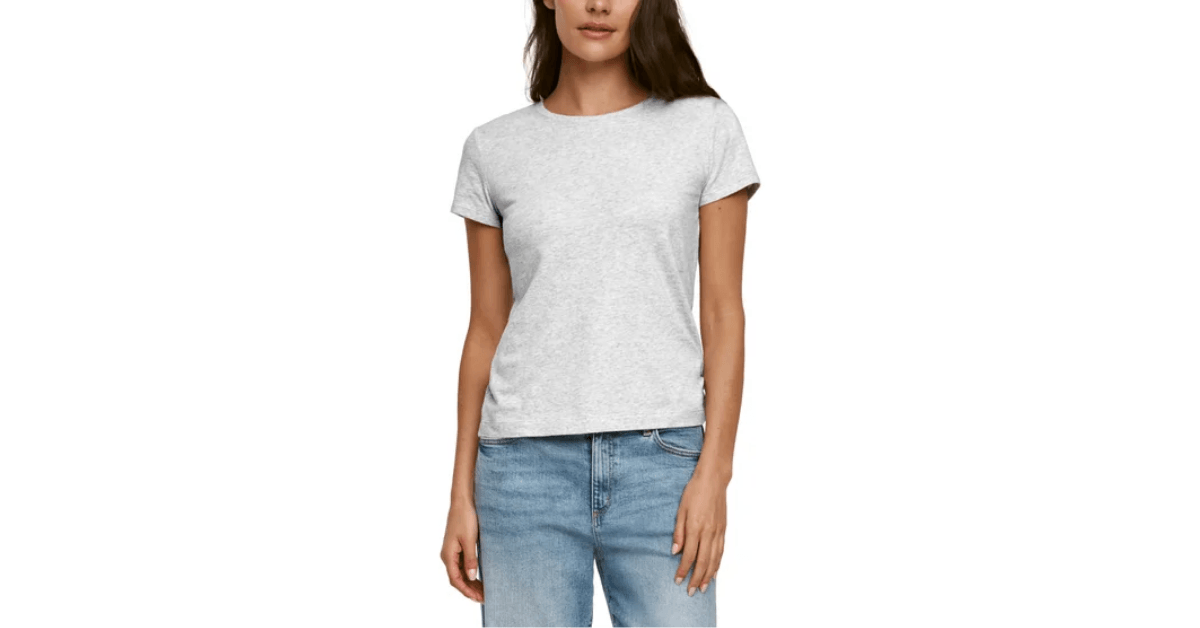 womens crewneck short sleeve t-shirt