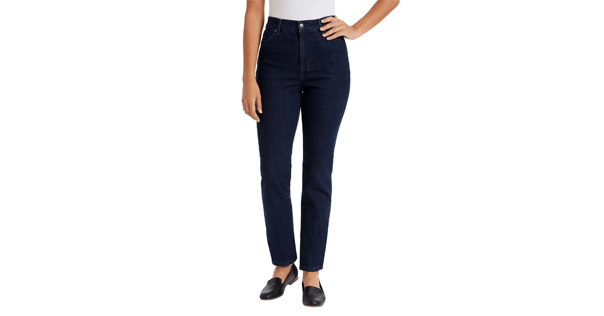 gloria vanderbilt womens amanda stretch denim jean