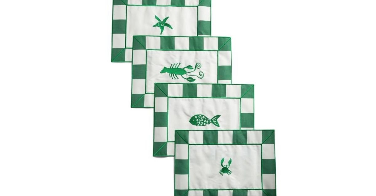 business pleasure nautical placemats