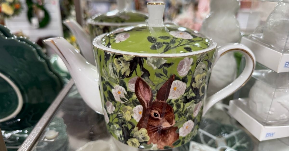 teaware bunny teapot