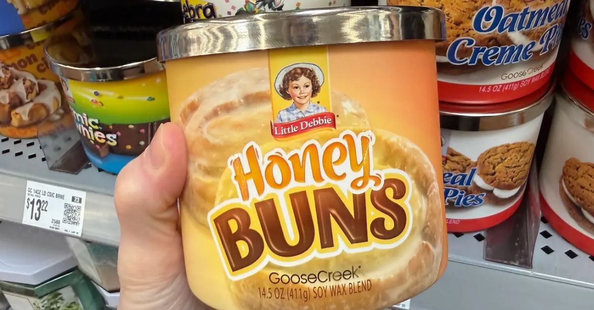 little debbie honey buns scented candle