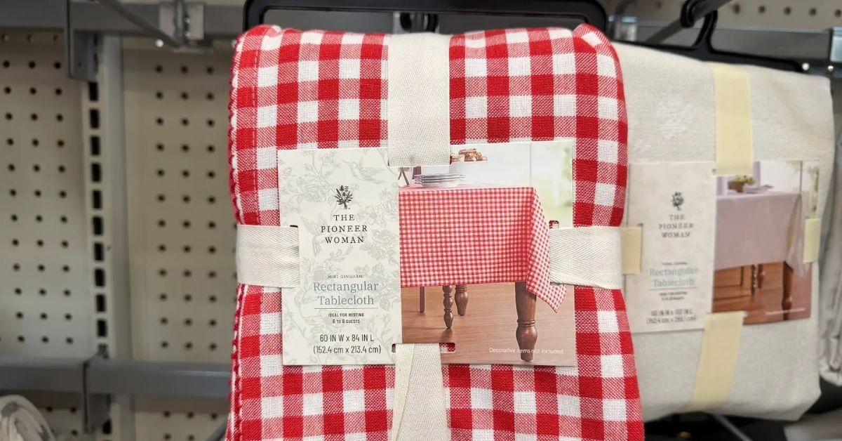 pioneer woman rectangular tablecloth