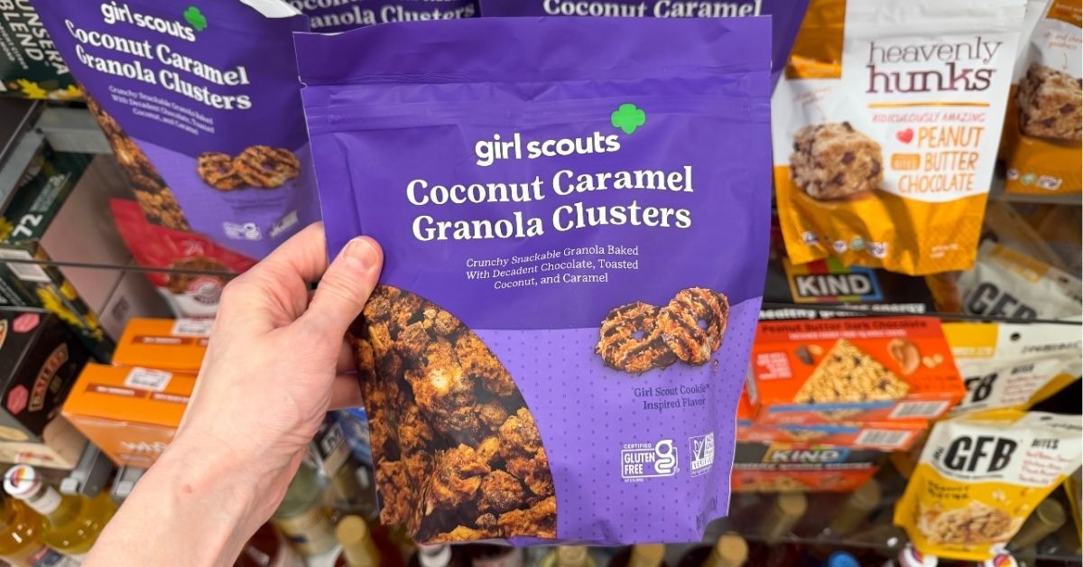 coconut caramel granola clusters