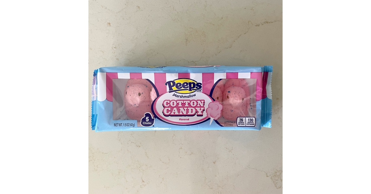 cotton candy peeps