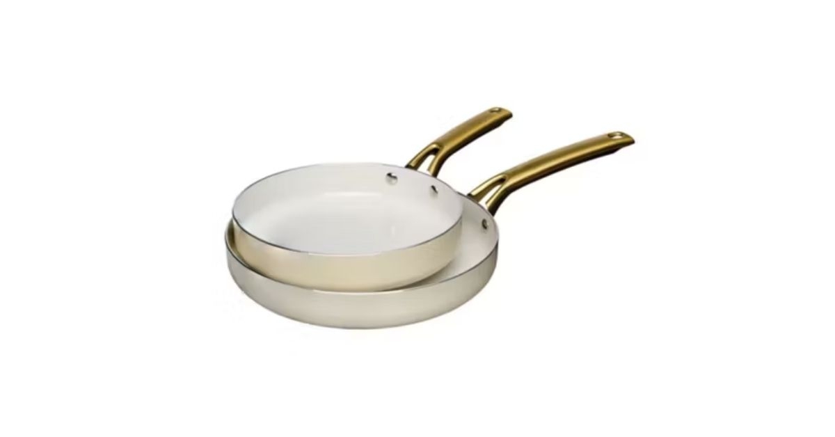 pastel cookware fry pans