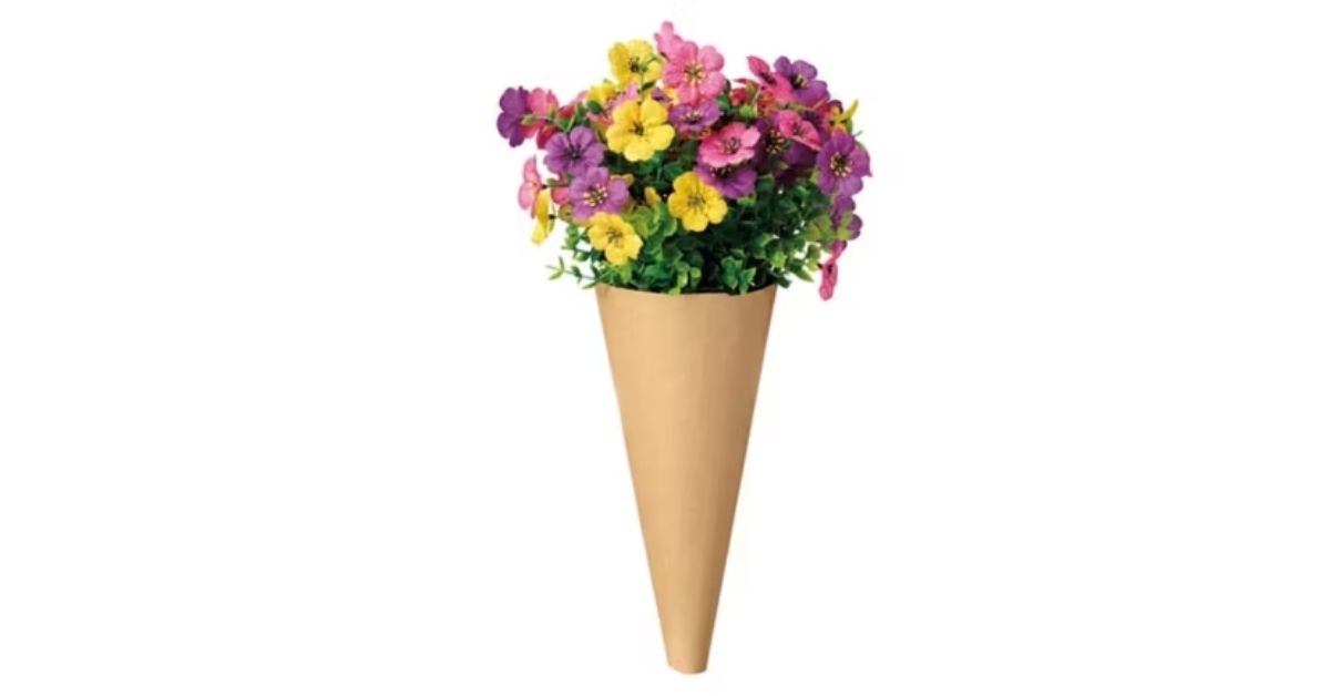 house faux floral impatiens