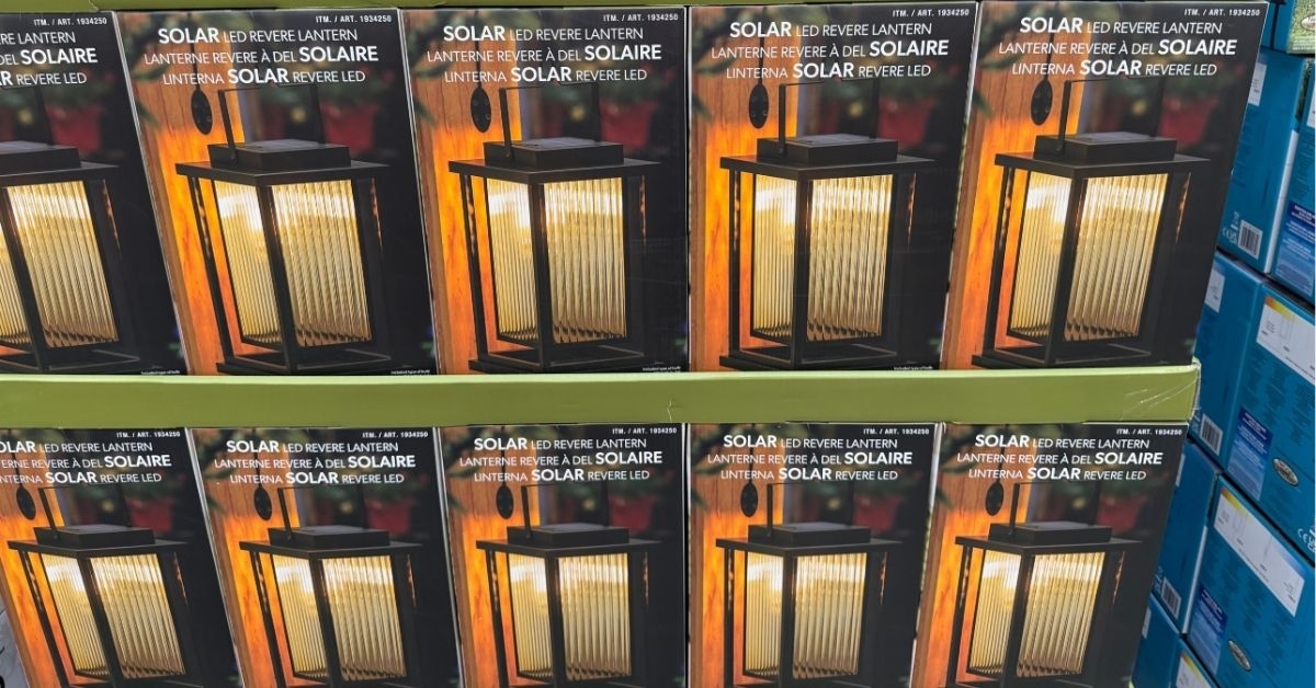 revere solar led lantern