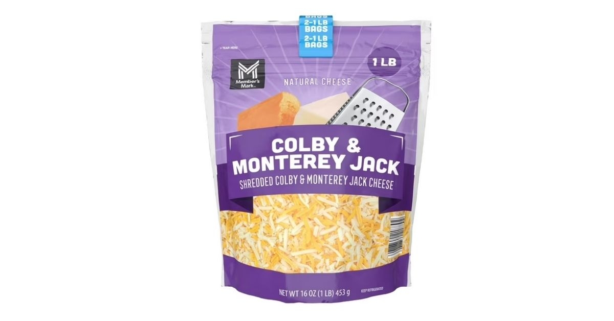 colby and monterey jack shredded cheese