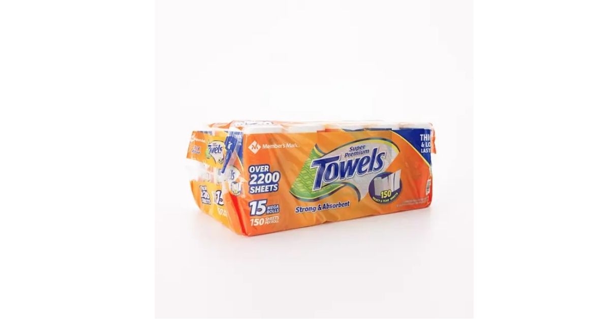 select tear paper towels