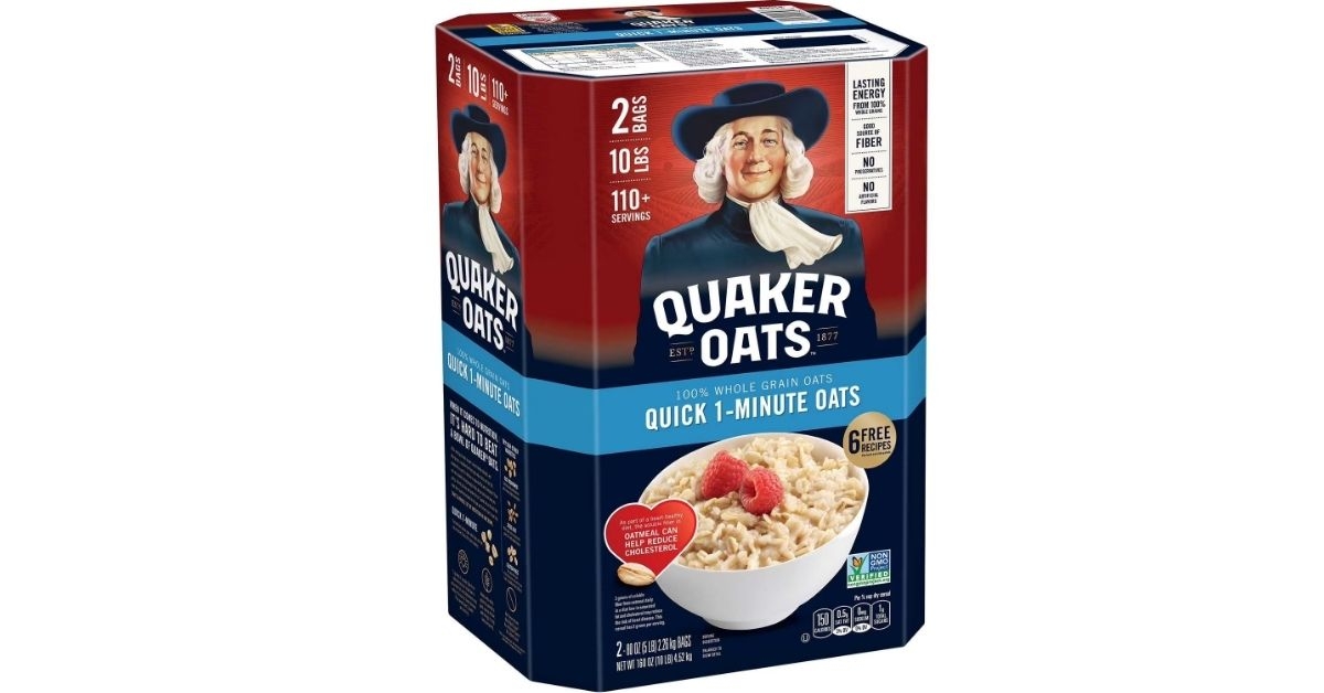 quaker quick 1 minute oats
