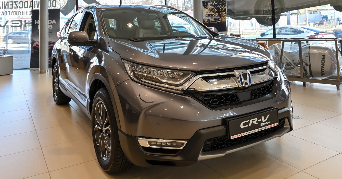 New model of Honda CR-V hybrid