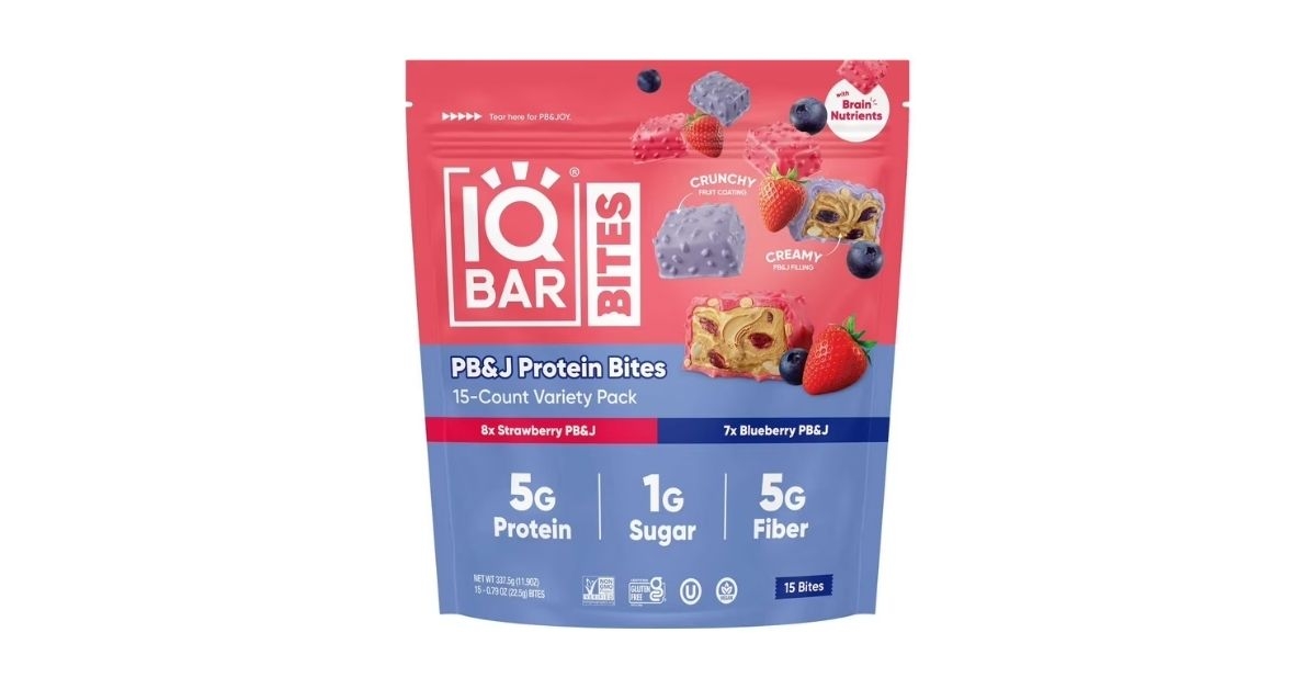 iqbar bites pbj protein bites