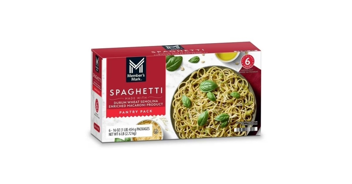 spaghetti pasta pantry pack