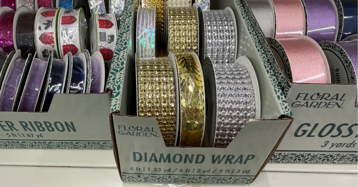diamond wrap ribbon