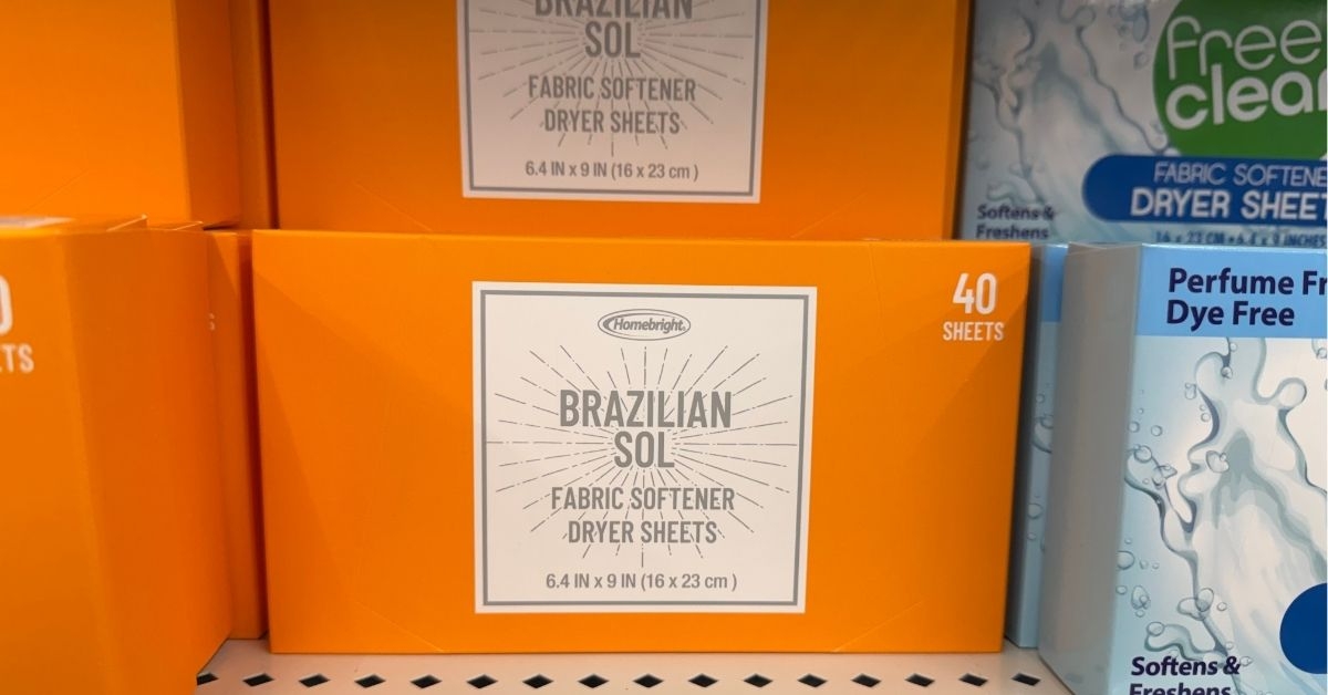 sol fabric softener sheets