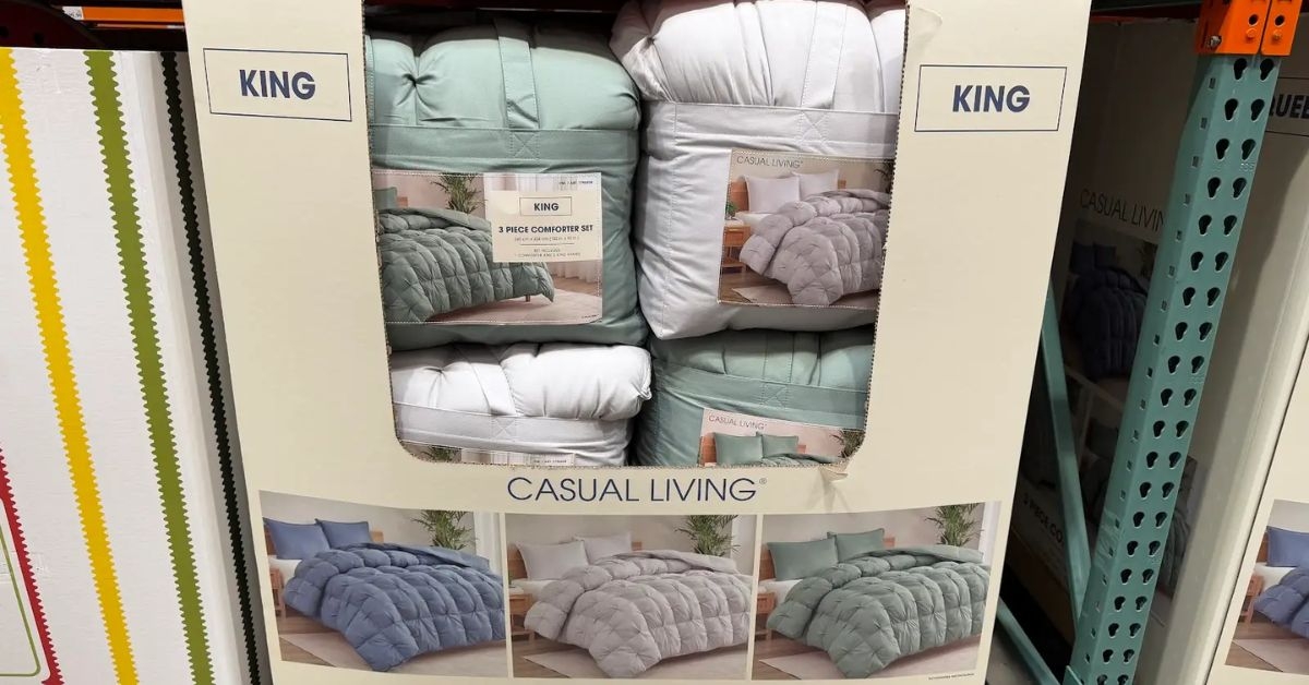 3 piece king comforter set