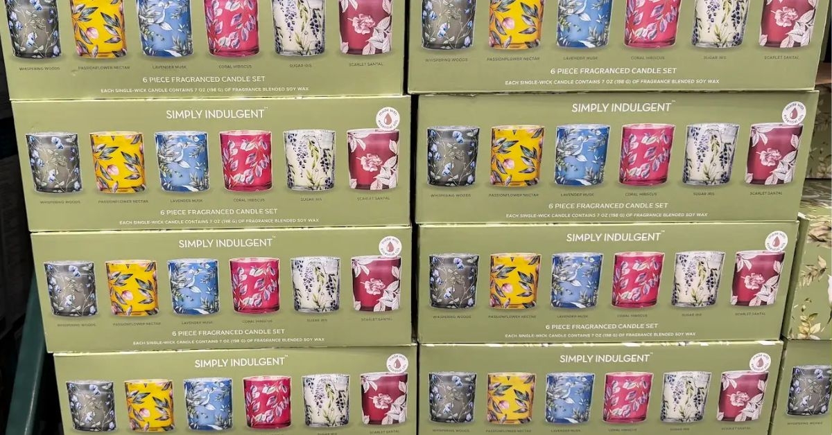 simply indulgent candles