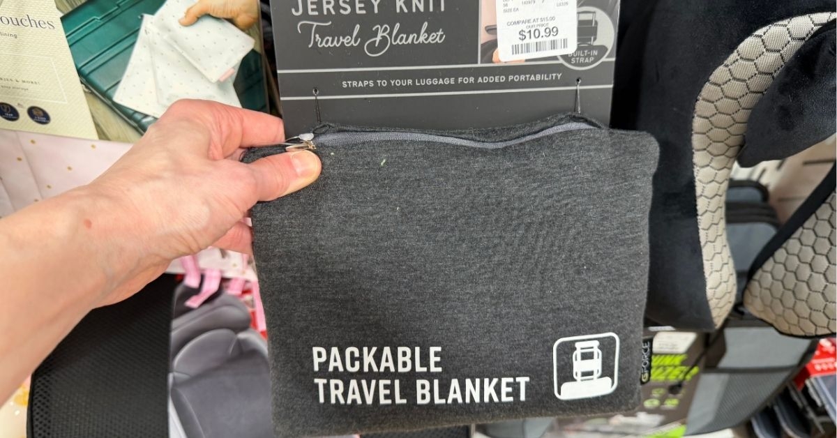 gforce packable travel blanket
