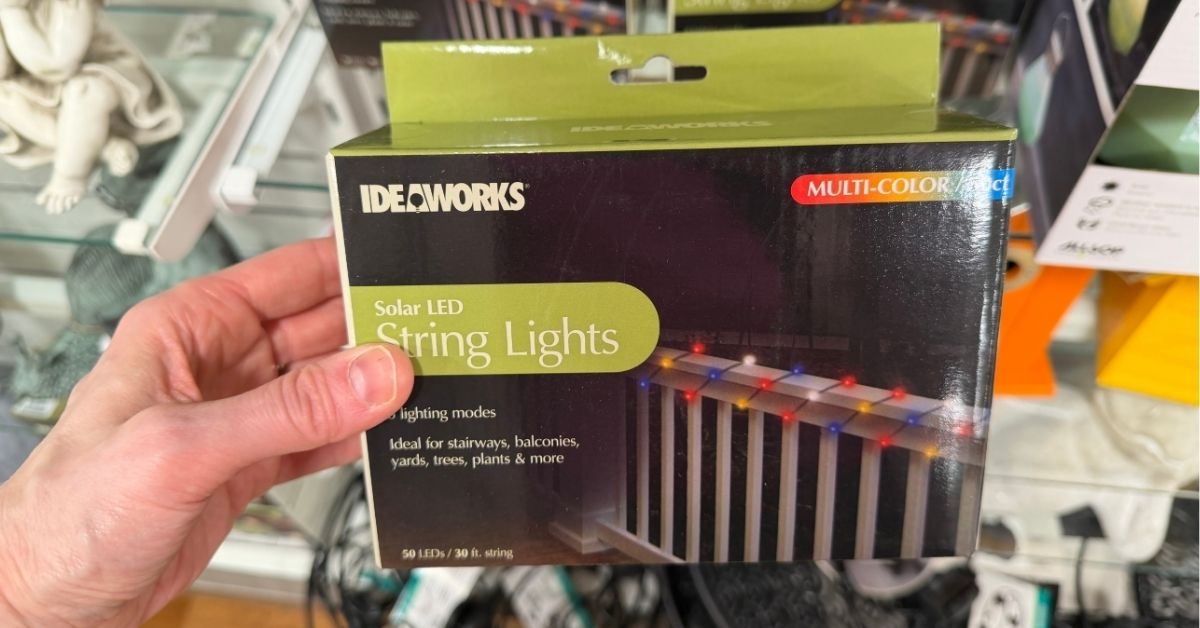 ideaworks solar string lights