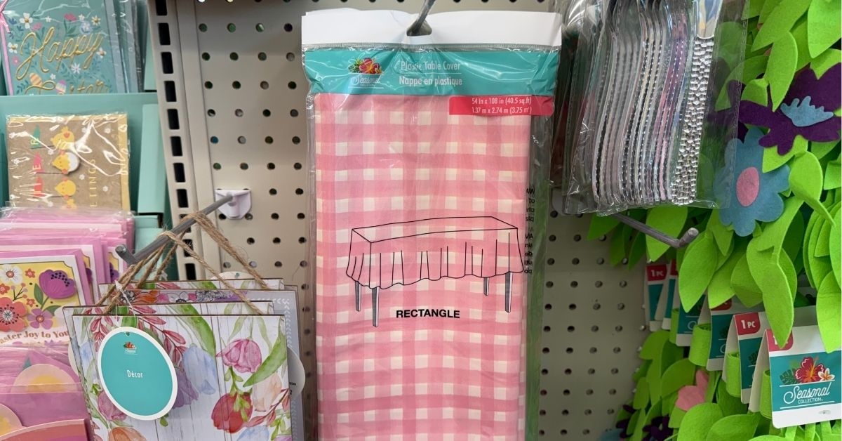 seasonal collection gingham table cover