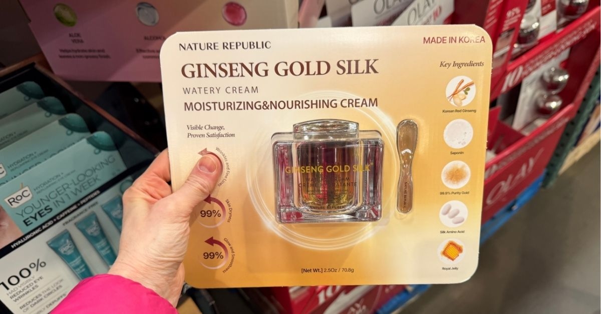 gold silk watery cream