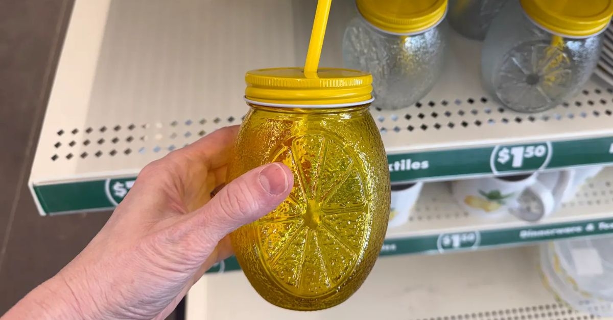 lemon cup with straw