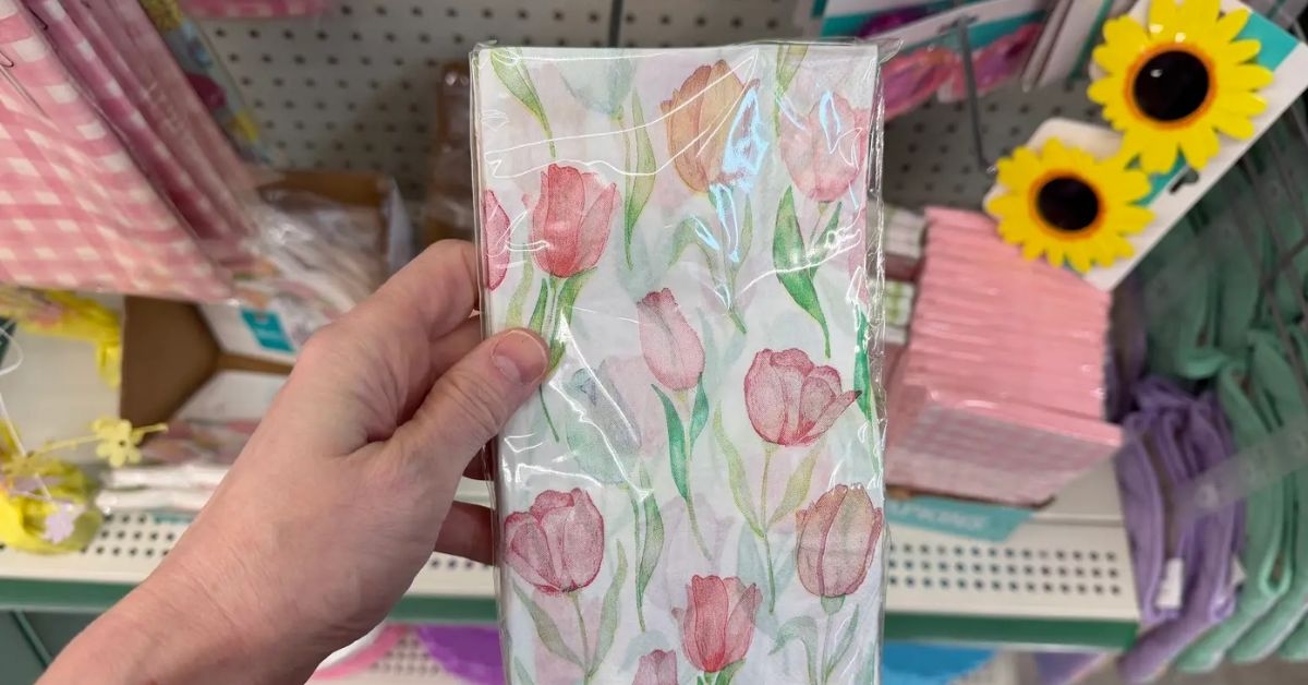 seasonal collection spring napkins