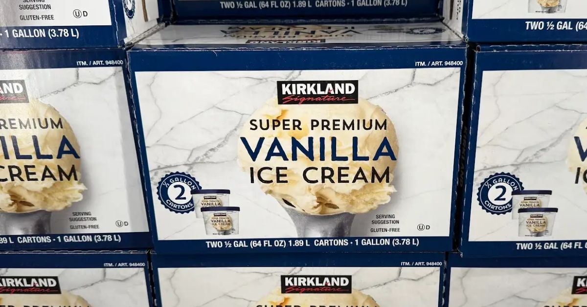 premium vanilla ice cream