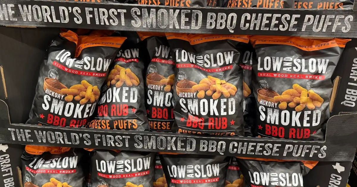 slow smoked hickory puffs