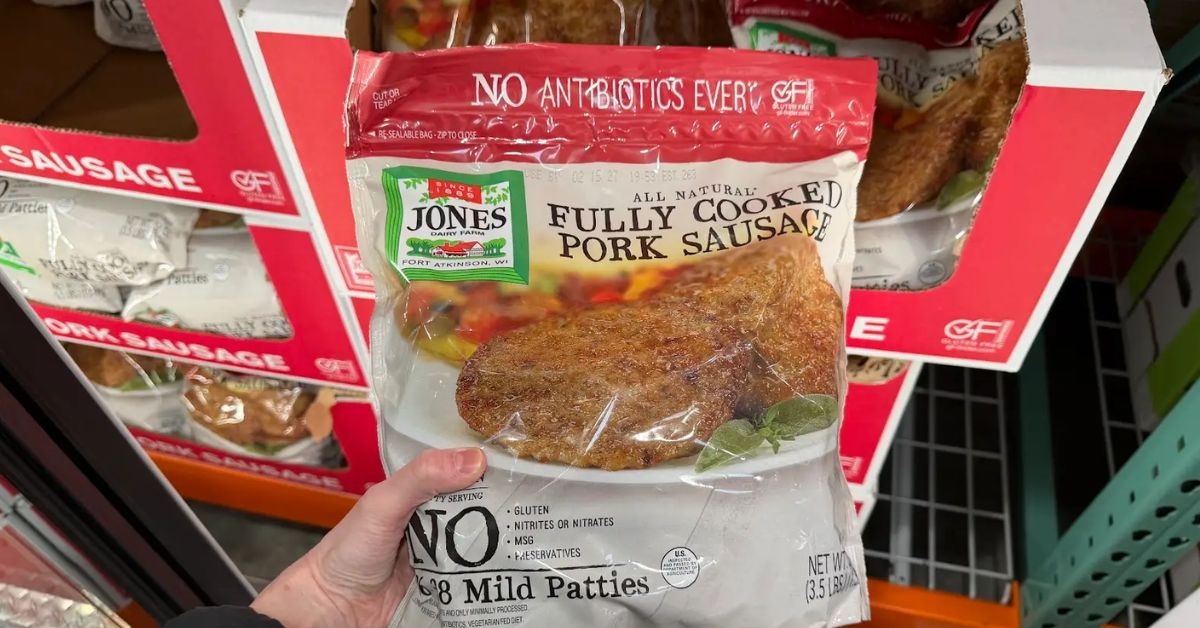 fully cooked pork sausage