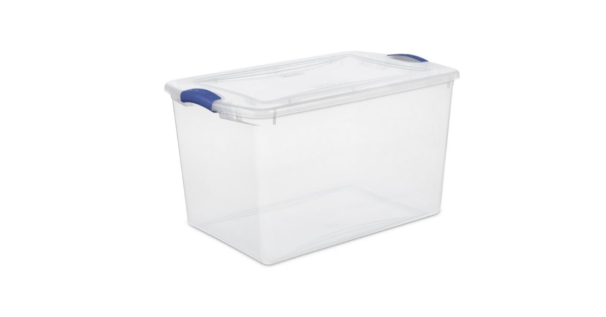 sterilite large latching storage bin