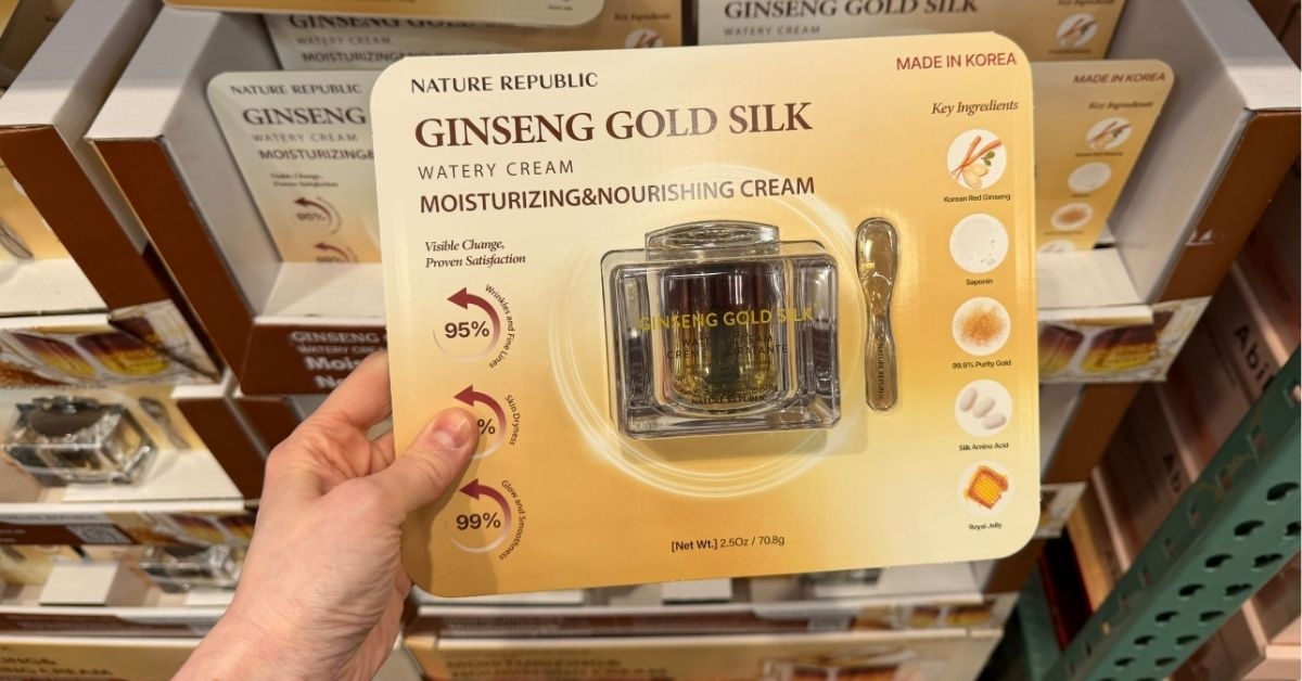 ginseng gold silk watery cream