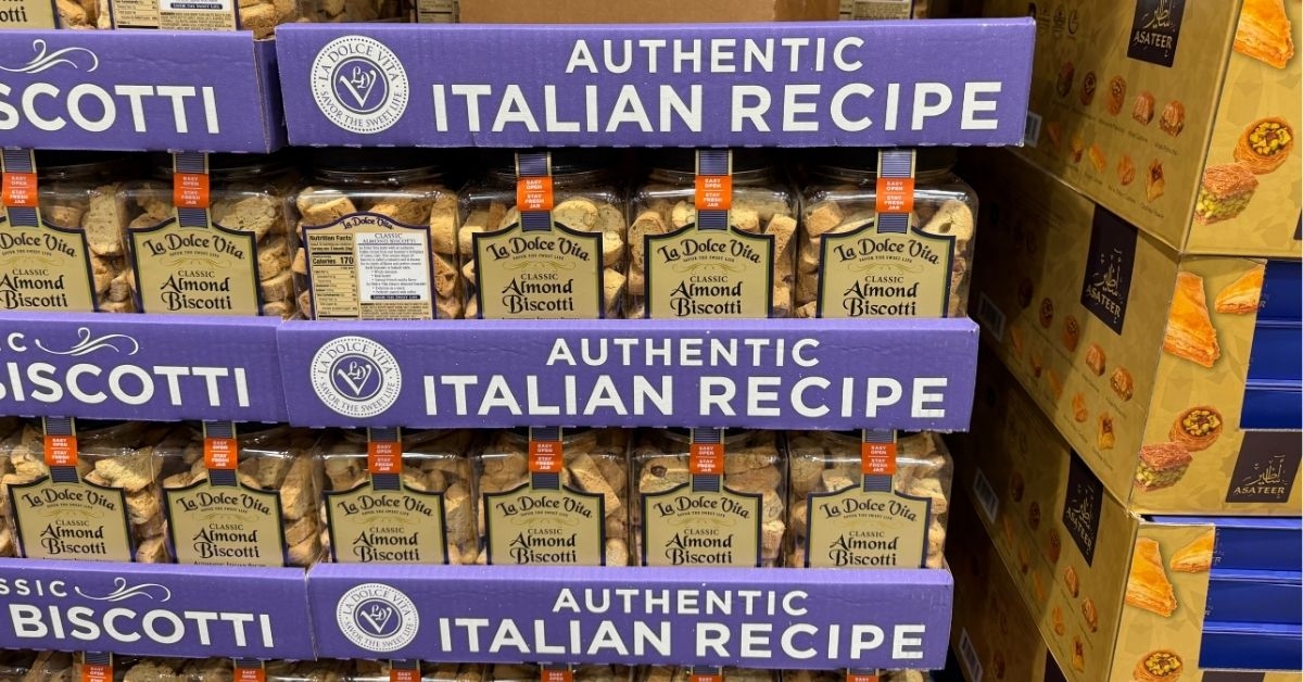 la dolce vita classic almond biscotti