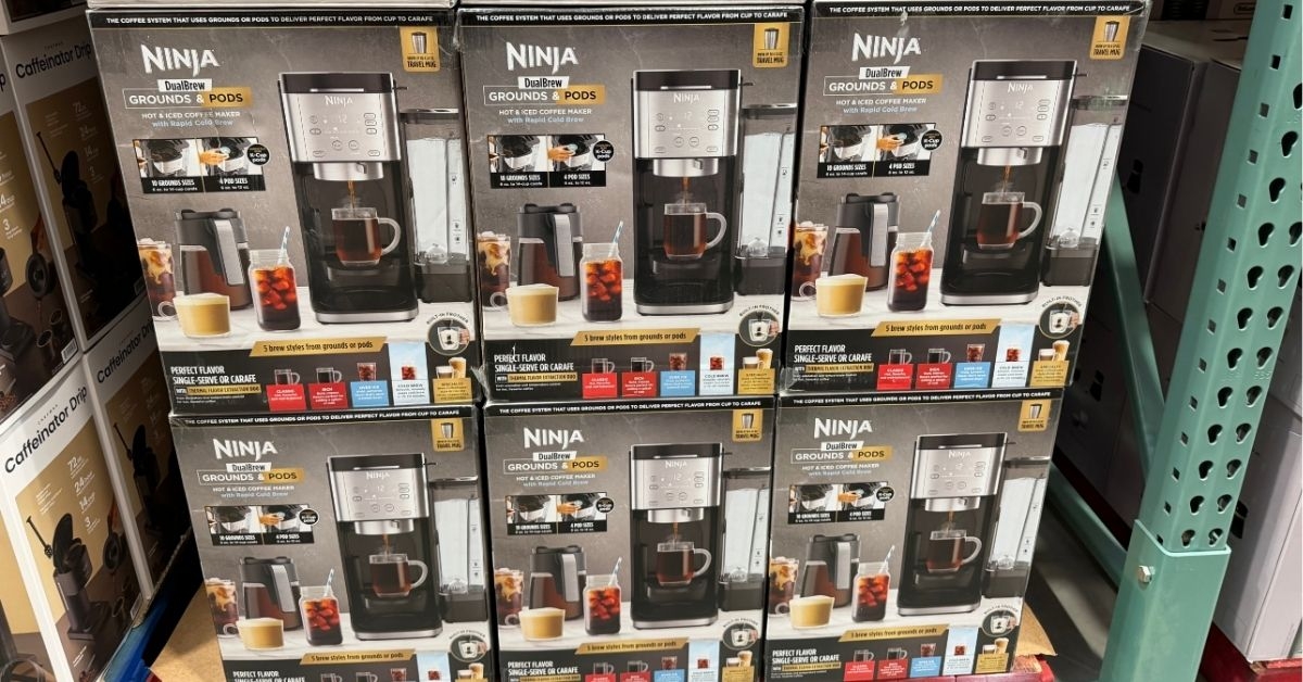 ninja dualbrew grounds pods coffee maker