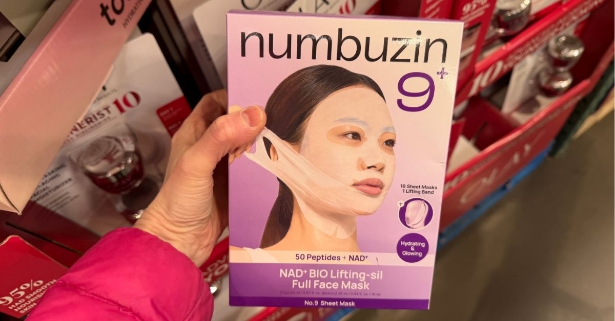 numbuzin 9 nad bio lifting face mask