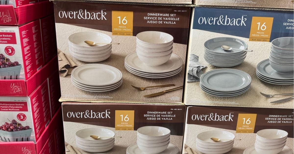 over back dinnerware