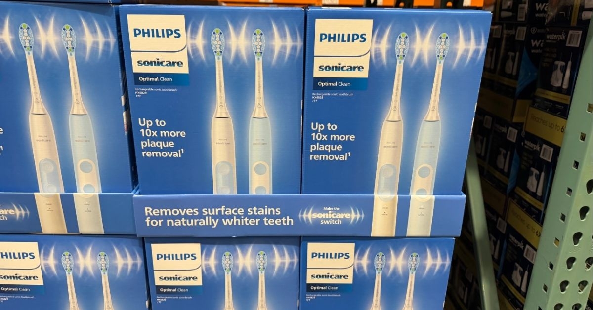 sonicare optimal clean toothbrushes