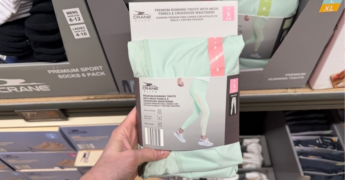 crane running tights