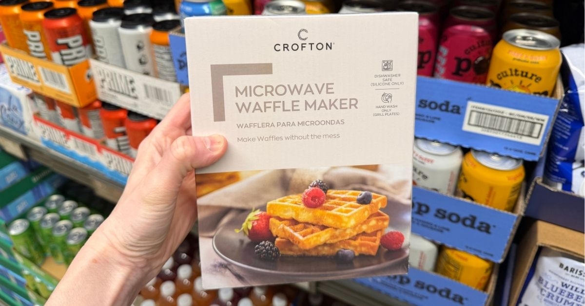 crofton microwave waffle maker