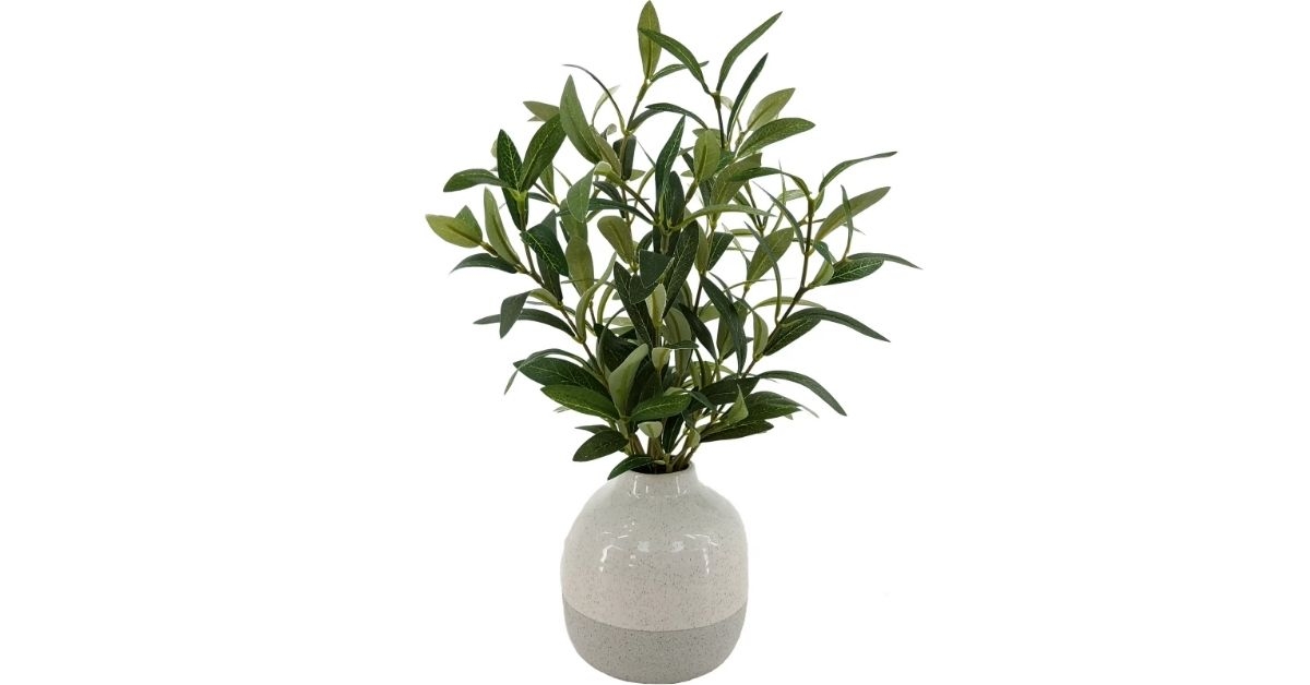 artificial olive plant