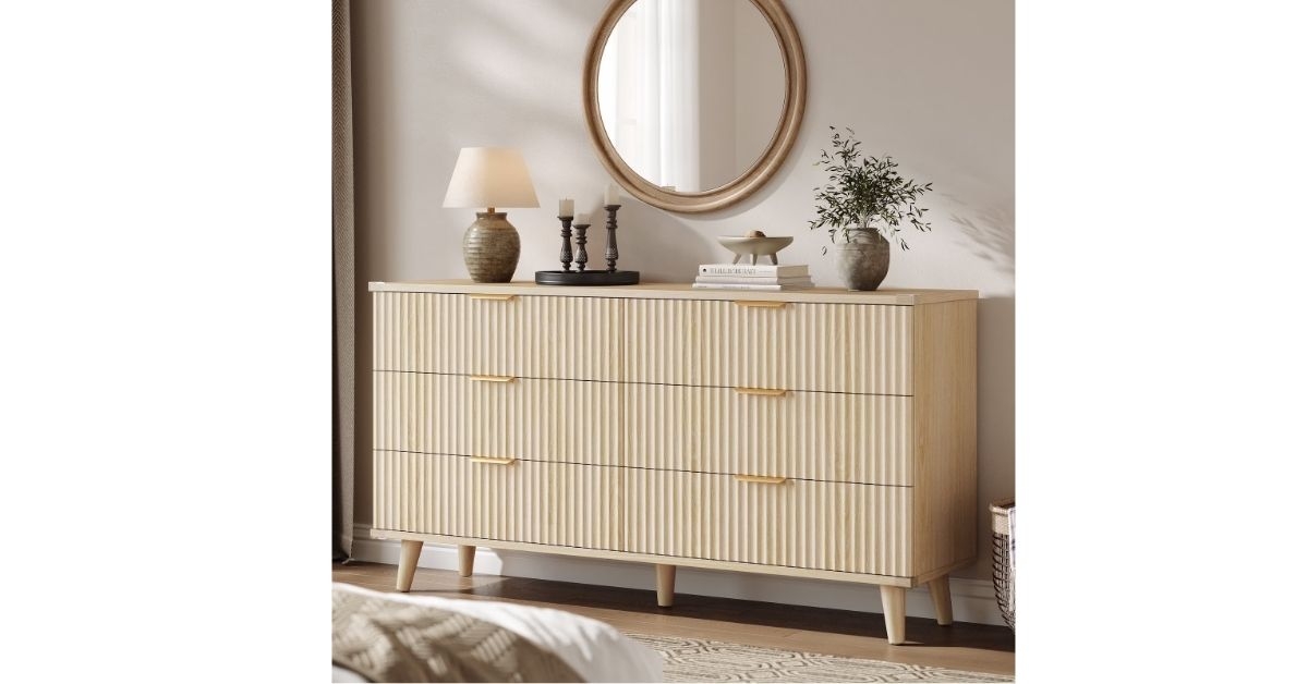 laintene fluted dresser
