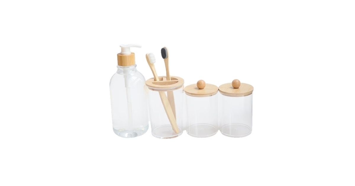 bathroom organizer set