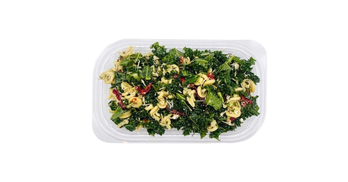 mediterranean kale pasta salad